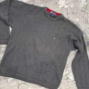 Vintage Chaps Ralph Lauren Hand Framed Cotton Sweater -Men’s Large